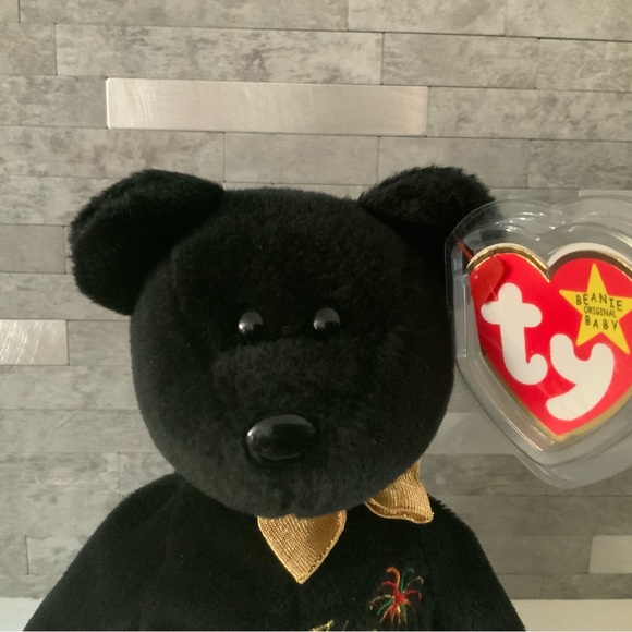 Rare Y2k Millennium Ty Beanie Baby The End Bear with Many Errors. 1999~Retired - Picture 11 of 11